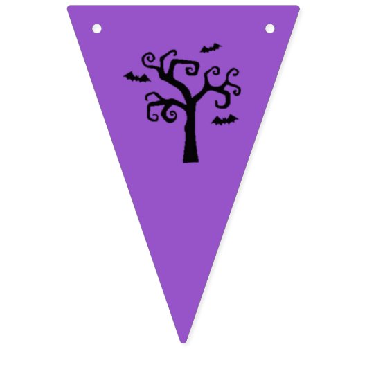 Halloween Symbols Pennant Bunting Flags Wimpelkette (Zweite Fahne)