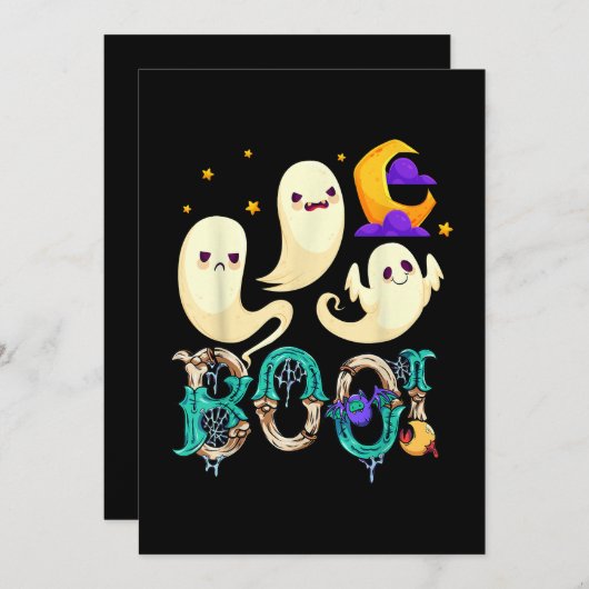 Halloween-Szene 31 Save The Date (Vorne/Hinten)