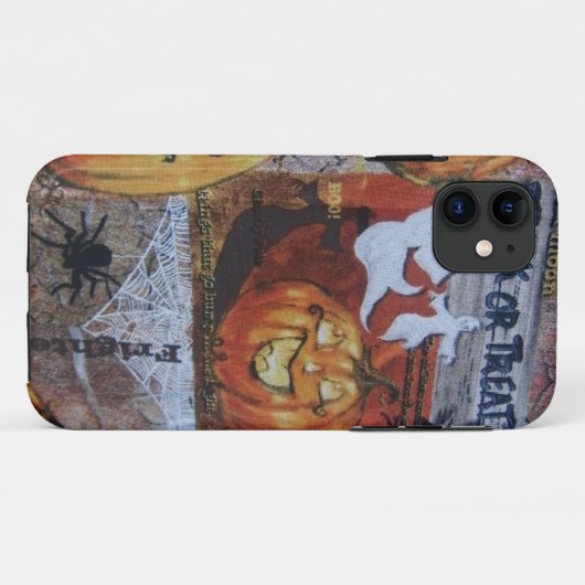 Halloween-Szene Case-Mate iPhone Hülle (Rückseite (Horizontal))