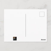 Halloween Szene Postkarte (Rückseite)