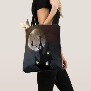 Halloween Szene Tasche