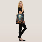 Halloween-Szene Tasche (Am Model)