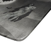 Halloween-Szenen-dekoratives Glasschneiden-Brett Schneidebrett (Ecke)