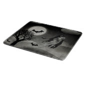 Halloween-Szenen-dekoratives Glasschneiden-Brett Schneidebrett (Ecke)