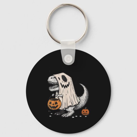 Halloween T-rex Dinosaurier Sokysaurus Rex Boys Ki Schlüsselanhänger (Vorderseite)