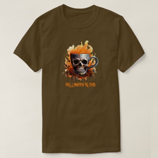 Halloween-T - Shirt (Design vorne)