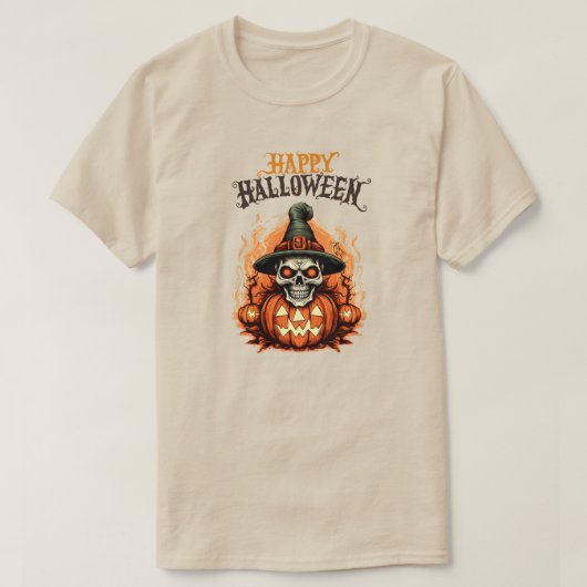 Halloween-T - Shirt (Design vorne)