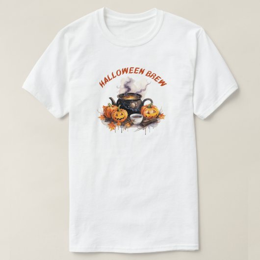 Halloween-T - Shirt (Design vorne)