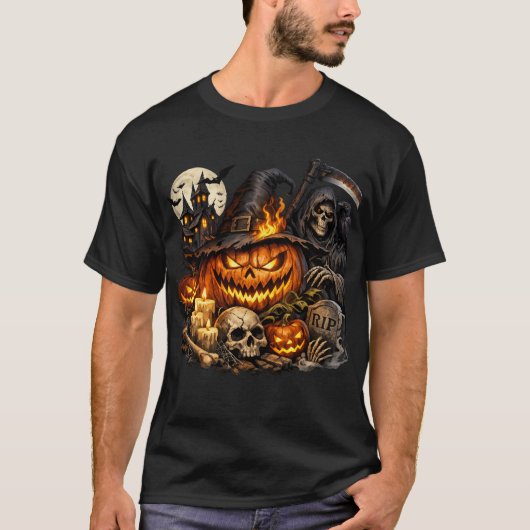 Halloween T-Shirt (Vorderseite)