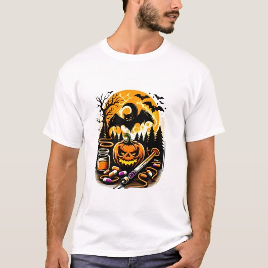 Halloween-T - Shirt (Vorderseite)