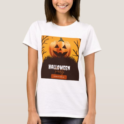 Halloween-T - Shirt (Vorderseite)