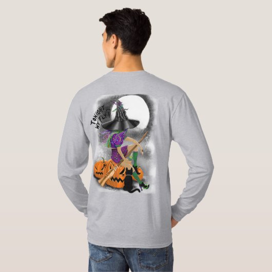 Halloween-T - Shirt (Schwarz voll)