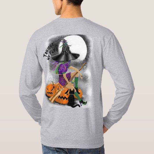 Halloween-T - Shirt (Rückseite)