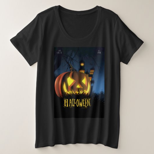 Halloween-T - Shirt (Design vorne)
