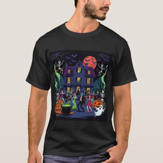 Halloween T Shirt (Vorderseite)