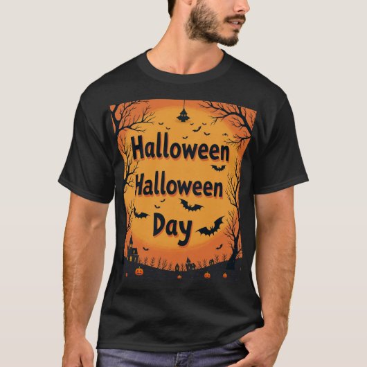 Halloween-T - Shirt (Vorderseite)