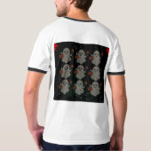 Halloween-T-Shirt-Design für alle T-Shirt (Schwarz voll)