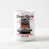 Halloween T shirt design Verwandlungstasse (Zentrum)