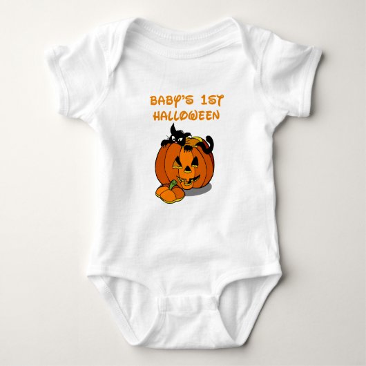 Halloween-T - Shirt für Baby (Vorderseite)