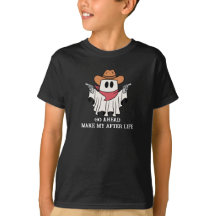 Halloween-T-Shirt für Kinder – Geister-Cowboy-Revo