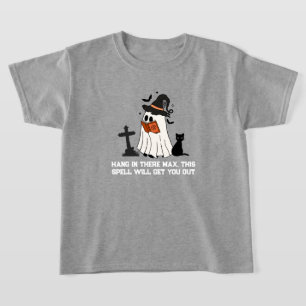 Halloween-T-Shirt für Kinder – Süßer Geister-Zaube T-Shirt