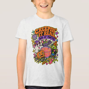 Halloween-T-Shirt für Kinder Tri-Blend Shirt