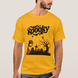 Halloween-T-Shirt für Männer –  Geister- und Gruse T-Shirt