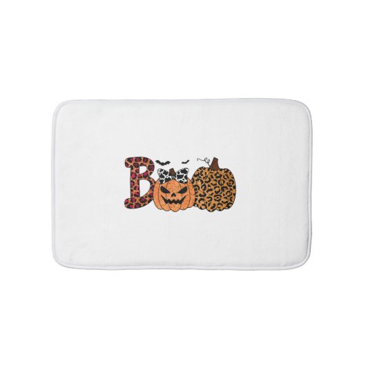 Halloween T-Shirt, Halloween Badematte (Vorderseite)