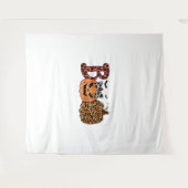 Halloween T-Shirt, Halloween Wandteppich (Vorderseite (Horizontal))