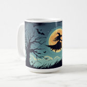 Halloween-T - Shirt Kaffeetasse (Vorderseite Links)