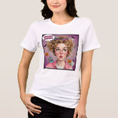 Halloween-T - Shirt "Spooky Beauty" (Vorderseite)