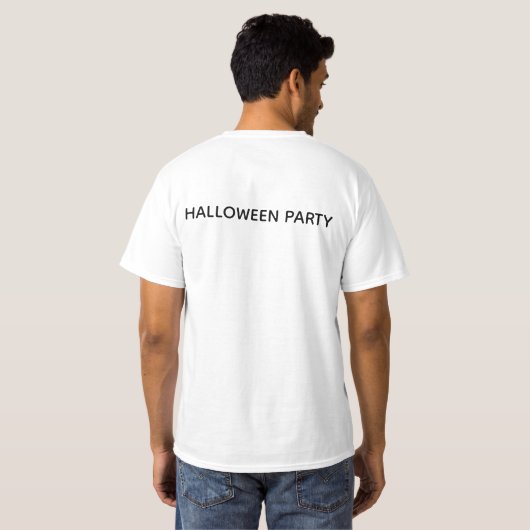 Halloween-T-Shirt T-Shirt (Schwarz voll)