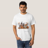 Halloween-T-Shirt T-Shirt (Vorne ganz)