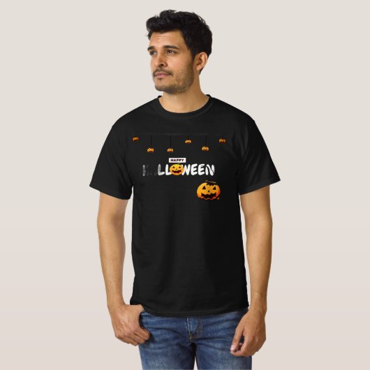 Halloween-T-Shirt T-Shirt (Vorne ganz)