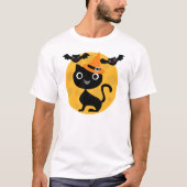 Halloween-T - Shirt und -Geschenke für Katzen und (Vorderseite)