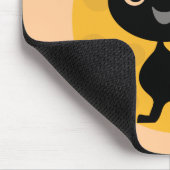 Halloween-T - Shirt und -Geschenke für Katzen und  Mousepad (Ecke)