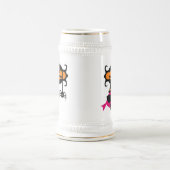 Halloween-T - Shirt und -Geschenke getweetet Bierglas (Mittel)