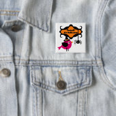 Halloween-T - Shirt und -Geschenke getweetet Button (Beispiel)