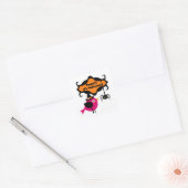 Halloween-T - Shirt und -Geschenke getweetet Quadratischer Aufkleber (Umschlag)