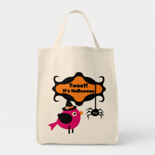 Halloween-T - Shirt und -Geschenke getweetet Tragetasche