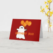 Halloween T - Shirt und Geschenke Karte (Gelbe Blume)