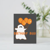 Halloween T - Shirt und Geschenke Postkarte (Stehend Vorderseite)