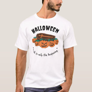 Halloween-T - Shirt " Wenn du die, bleibe tot."
