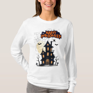 Halloween T-Shirts lustiger Skelett-Gruftie-Party-