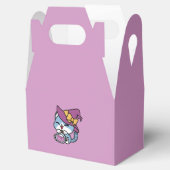 Halloween Tabby Cat – Witch Hat & Potion Art Geschenkschachtel (Geöffnet)