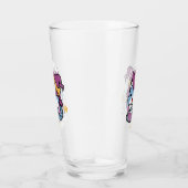 Halloween Tabby Cat – Witch Hat & Potion Art Glas (Rechts)