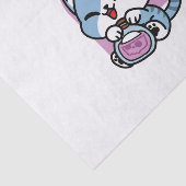 Halloween Tabby Cat – Witch Hat & Potion Art Seidenpapier (Ausschnitt)