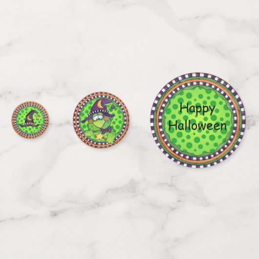 Halloween Table Confetti Konfetti (Rückseiten)