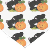Halloween Table Runner 14" X 72"/Black Cat Mittelgroßer Tischläufer (Ecke)