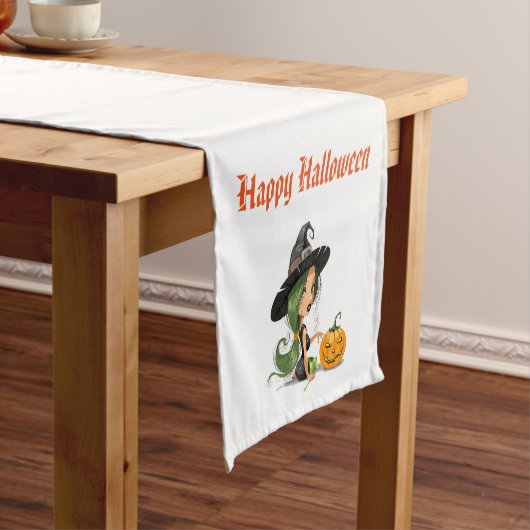 Halloween Table Runner Kurzer Tischläufer (Beispiel)